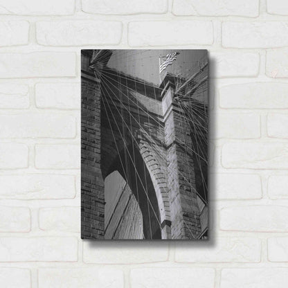 Luxe Metal Art 'Bridges of NYC III' by Jeff Pica, Metal Wall Art,12x16