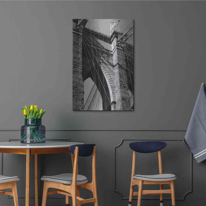 Luxe Metal Art 'Bridges of NYC III' by Jeff Pica, Metal Wall Art,24x36