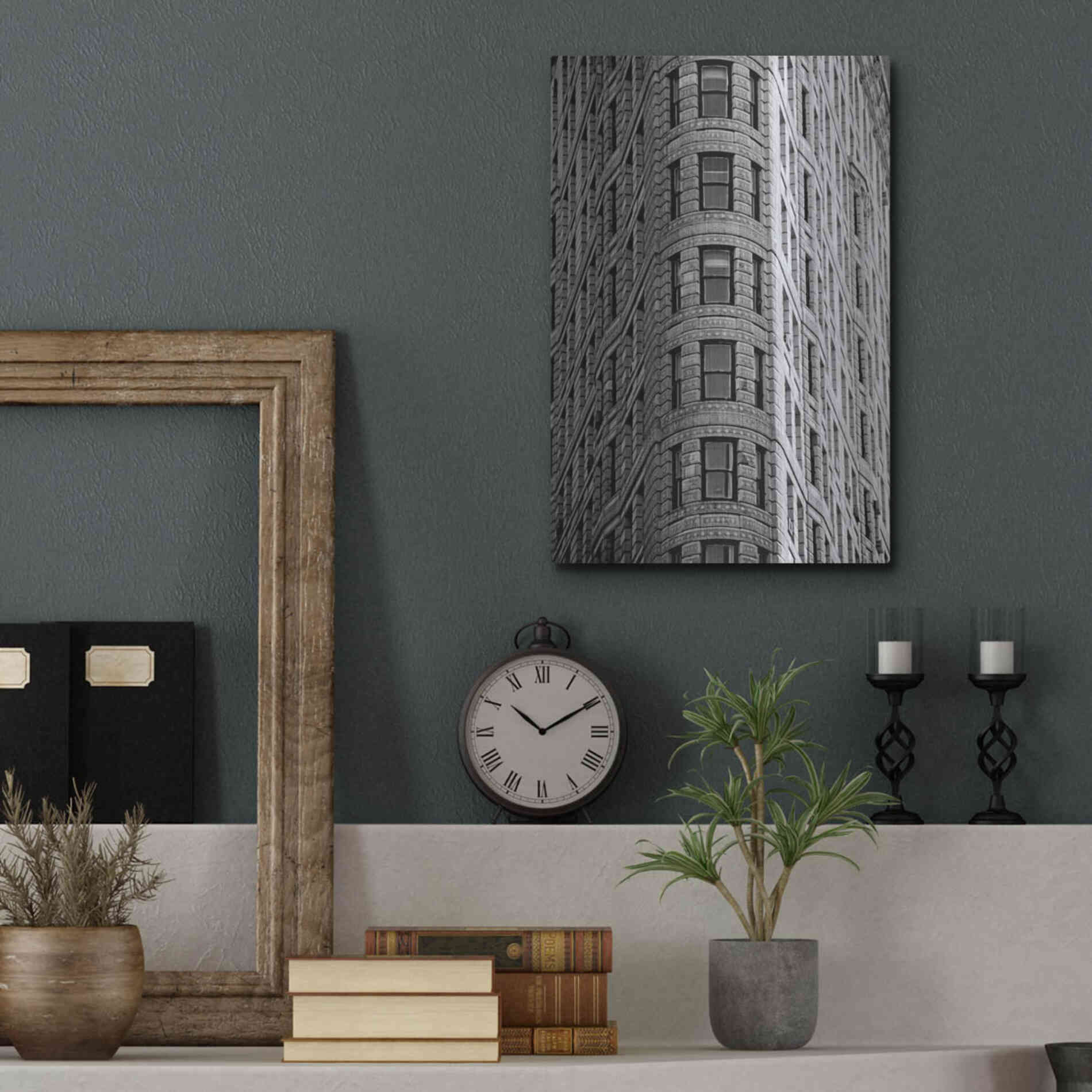Luxe Metal Art 'Reflections of NYC I' by Jeff Pica, Metal Wall Art,12x16