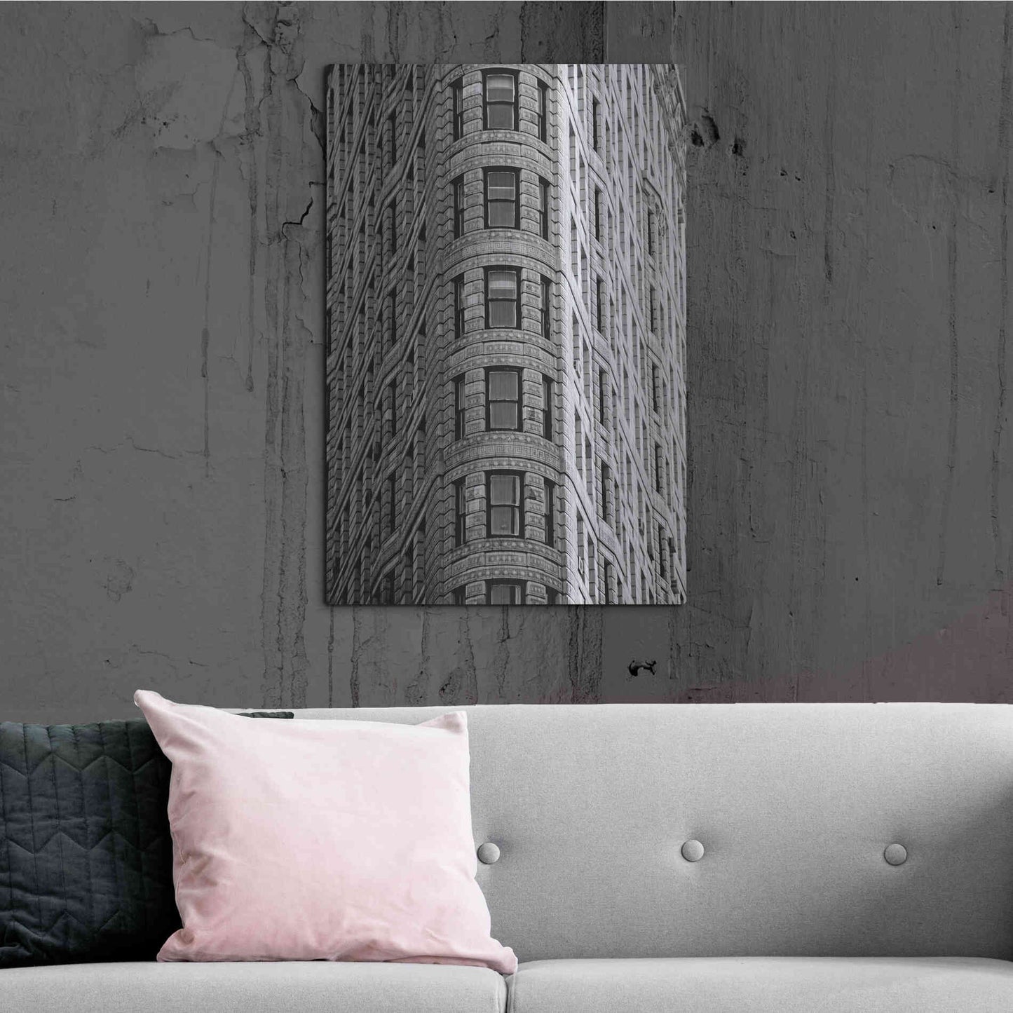 Luxe Metal Art 'Reflections of NYC I' by Jeff Pica, Metal Wall Art,24x36