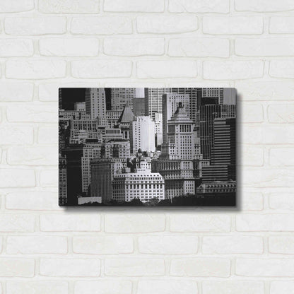 Luxe Metal Art 'NYC Skyline IX' by Jeff Pica, Metal Wall Art,24x16