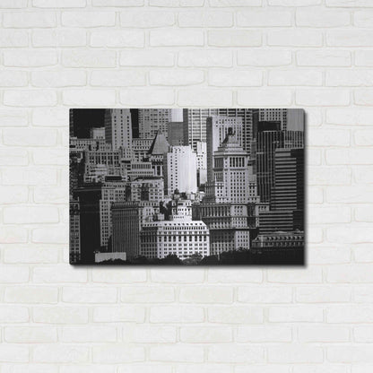 Luxe Metal Art 'NYC Skyline IX' by Jeff Pica, Metal Wall Art,36x24