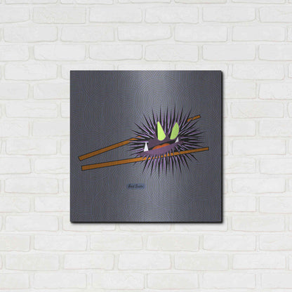 Luxe Metal Art 'Uni' by Chuck Wimmer, Metal Wall Art,24x24