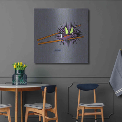 Luxe Metal Art 'Uni' by Chuck Wimmer, Metal Wall Art,12x12