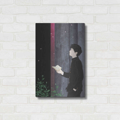 Luxe Metal Art 'Sakura' by Sai Tamiya, Metal Wall Art,16x24