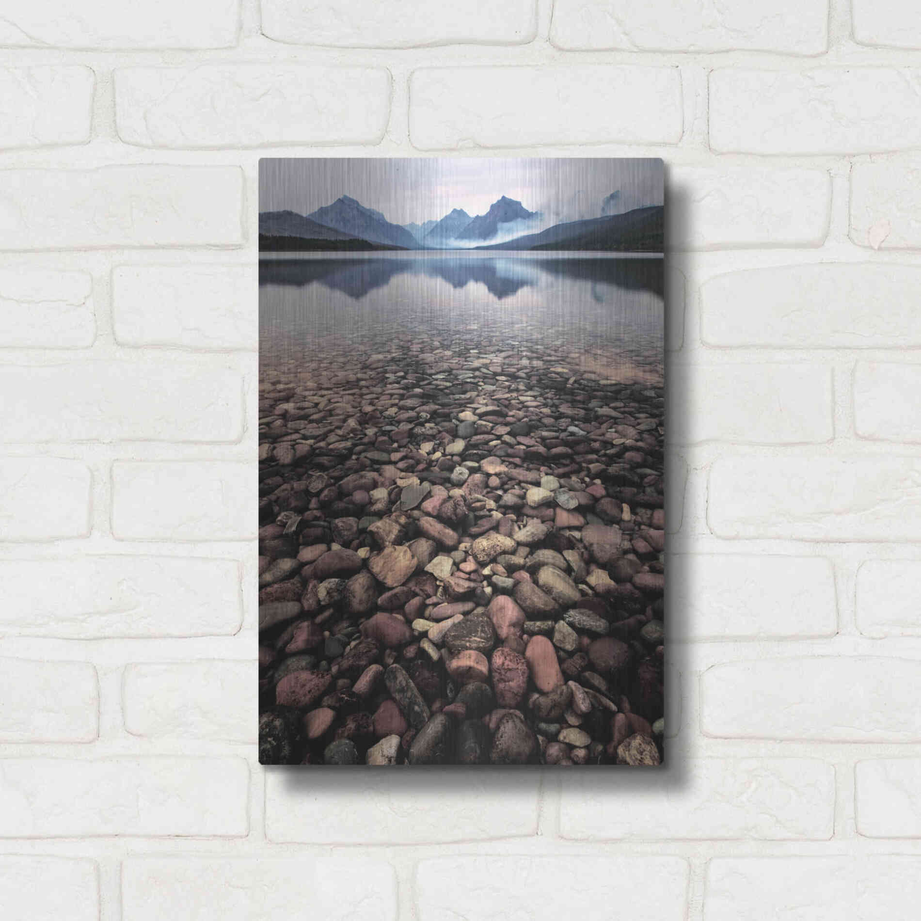 Luxe Metal Art 'Wild I' by PH Burchett, Metal Wall Art,12x16