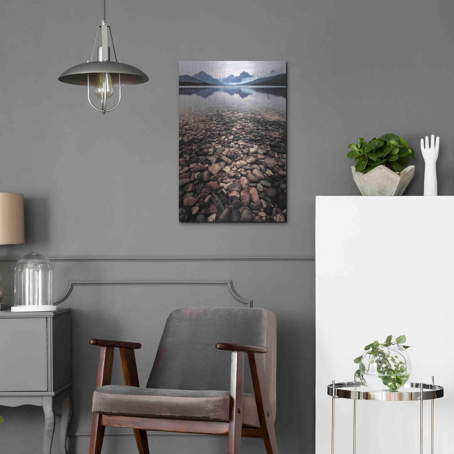Luxe Metal Art 'Wild I' by PH Burchett, Metal Wall Art,16x24