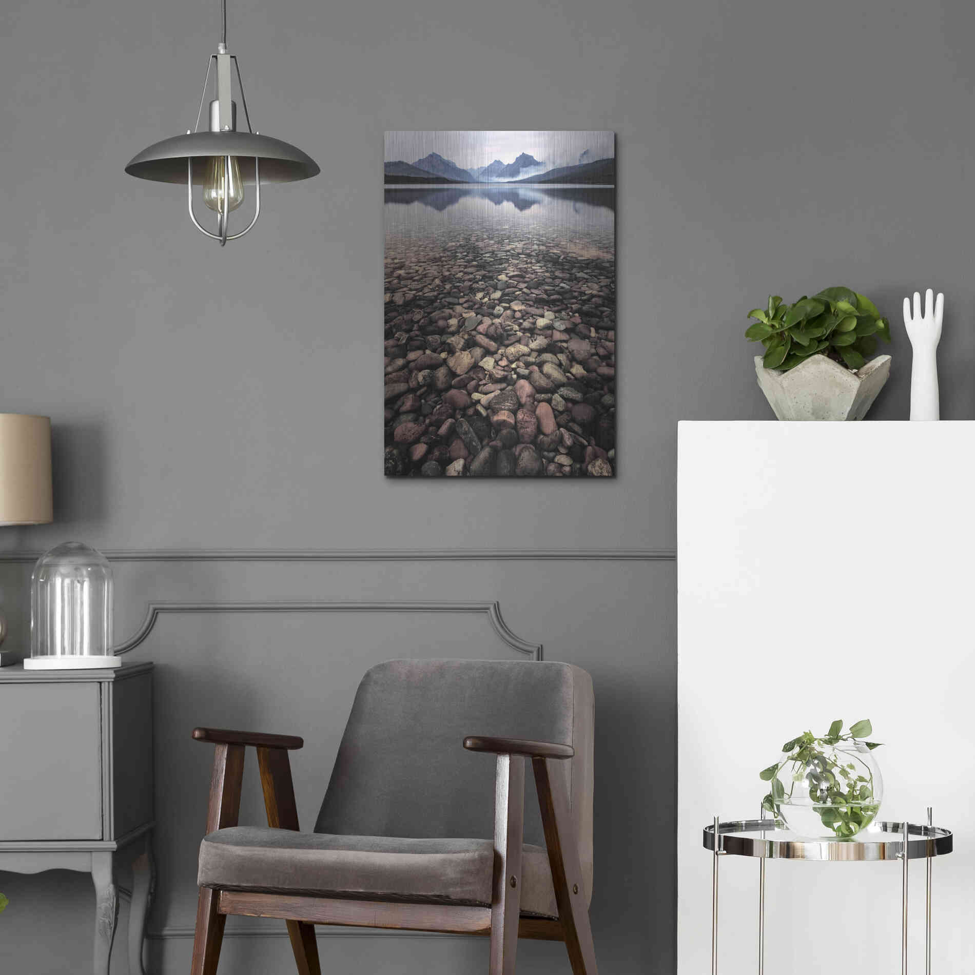 Luxe Metal Art 'Wild I' by PH Burchett, Metal Wall Art,16x24