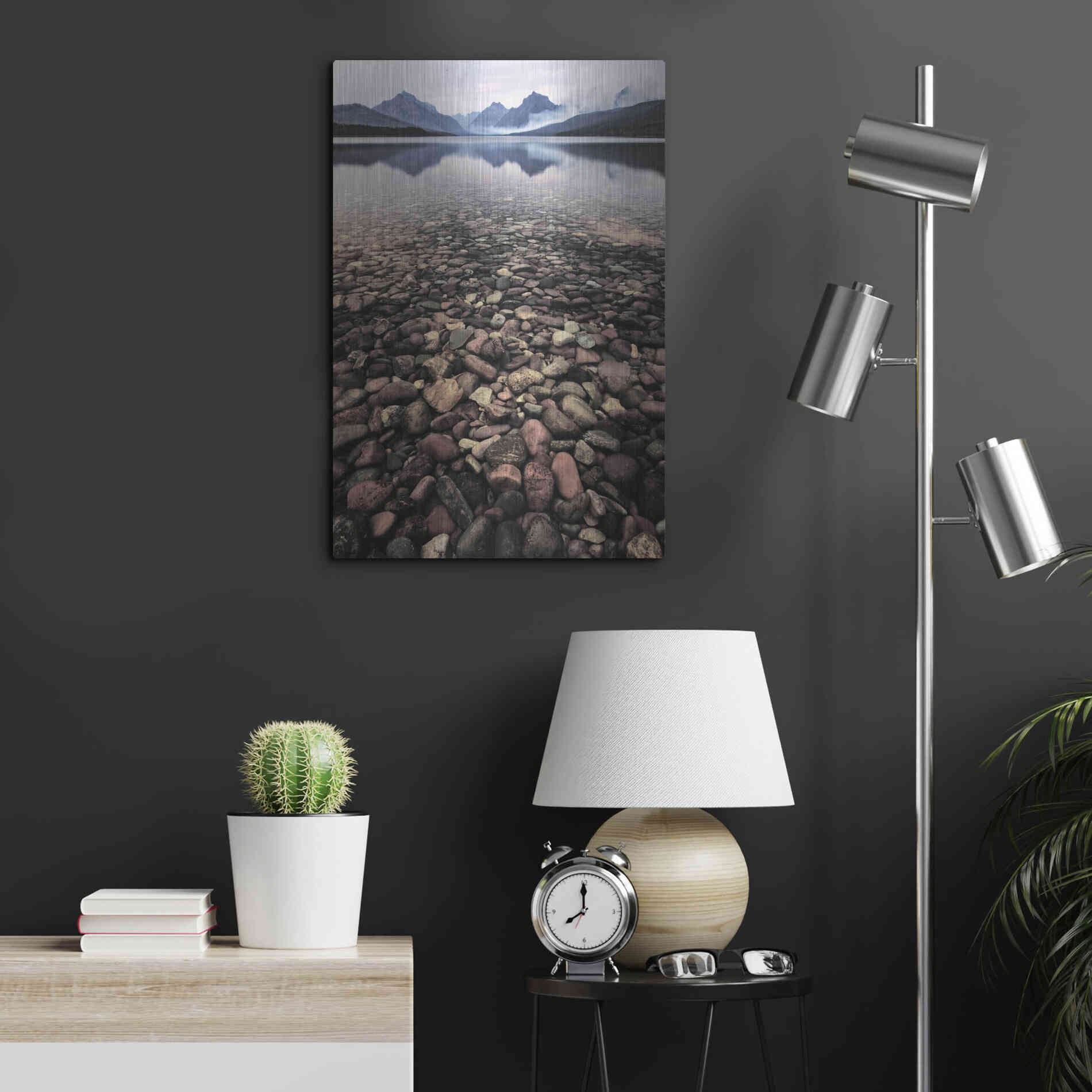 Luxe Metal Art 'Wild I' by PH Burchett, Metal Wall Art,16x24