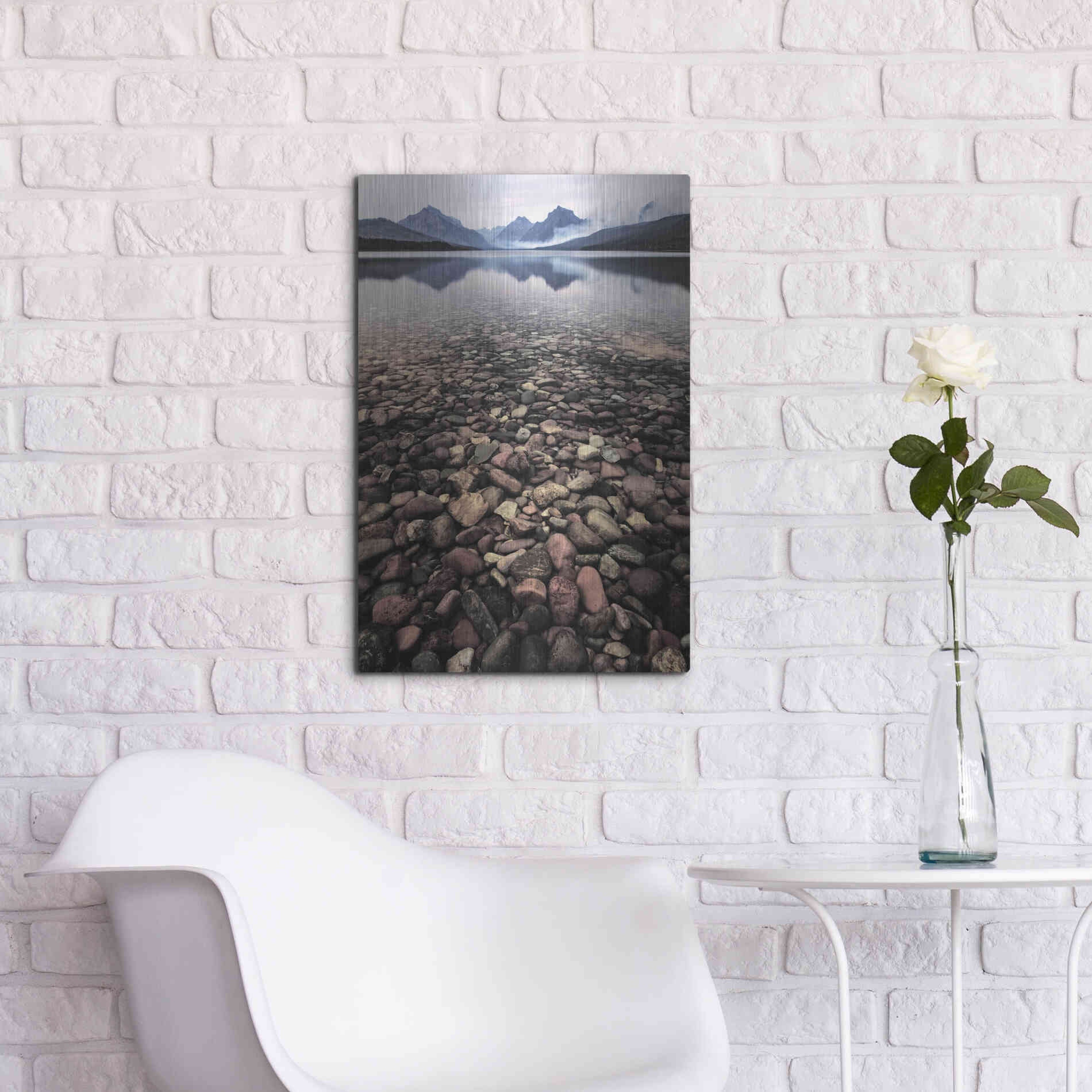 Luxe Metal Art 'Wild I' by PH Burchett, Metal Wall Art,16x24