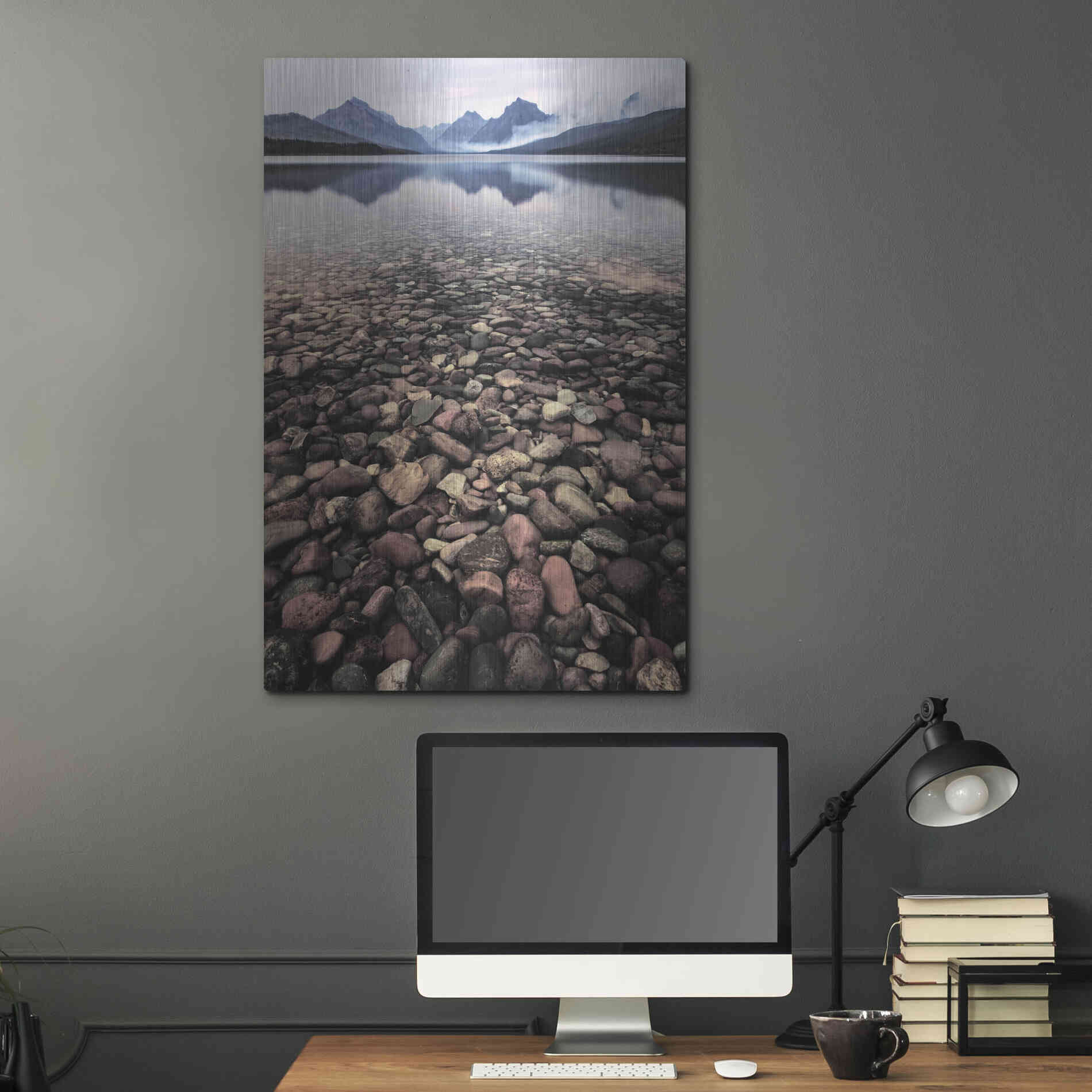 Luxe Metal Art 'Wild I' by PH Burchett, Metal Wall Art,24x36