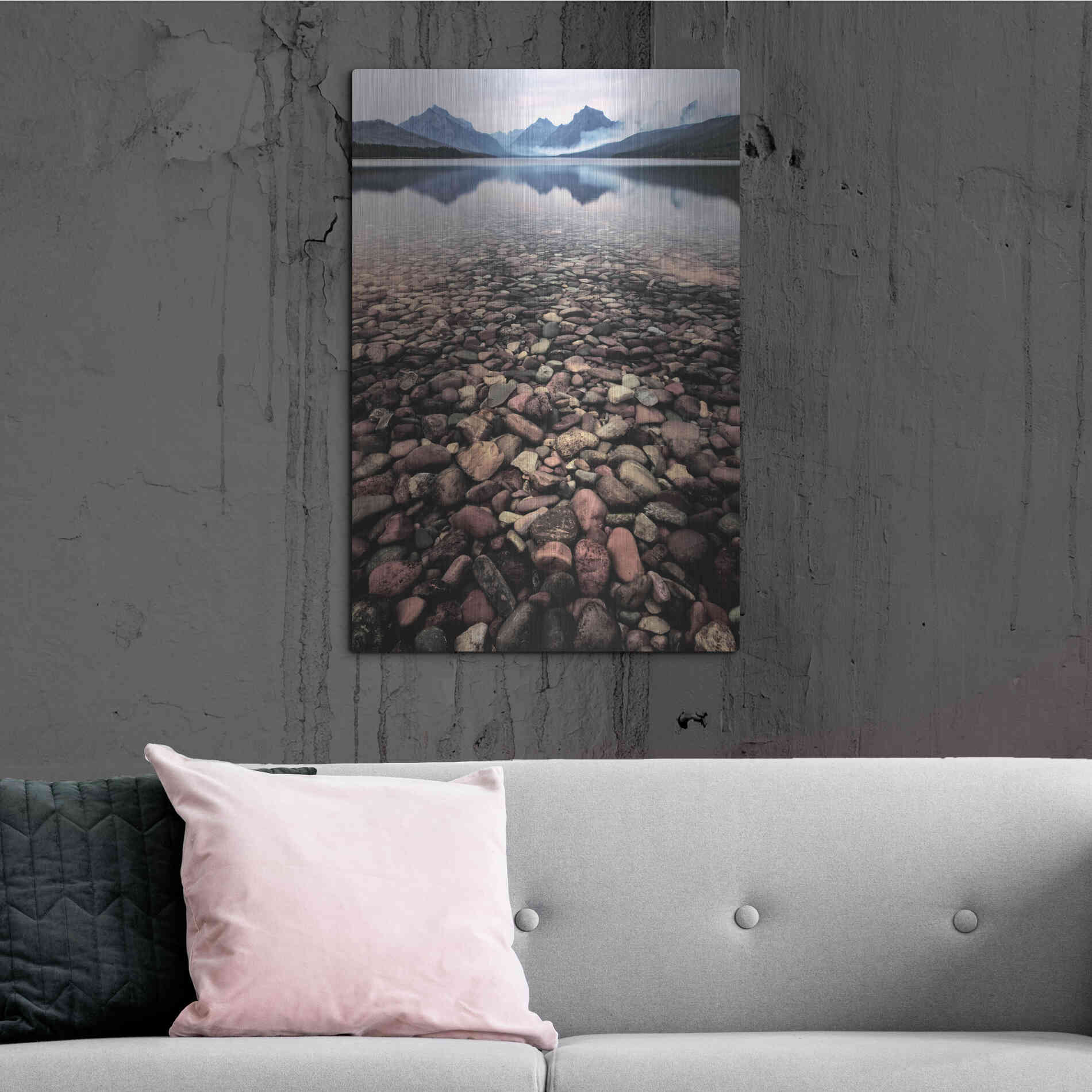 Luxe Metal Art 'Wild I' by PH Burchett, Metal Wall Art,24x36