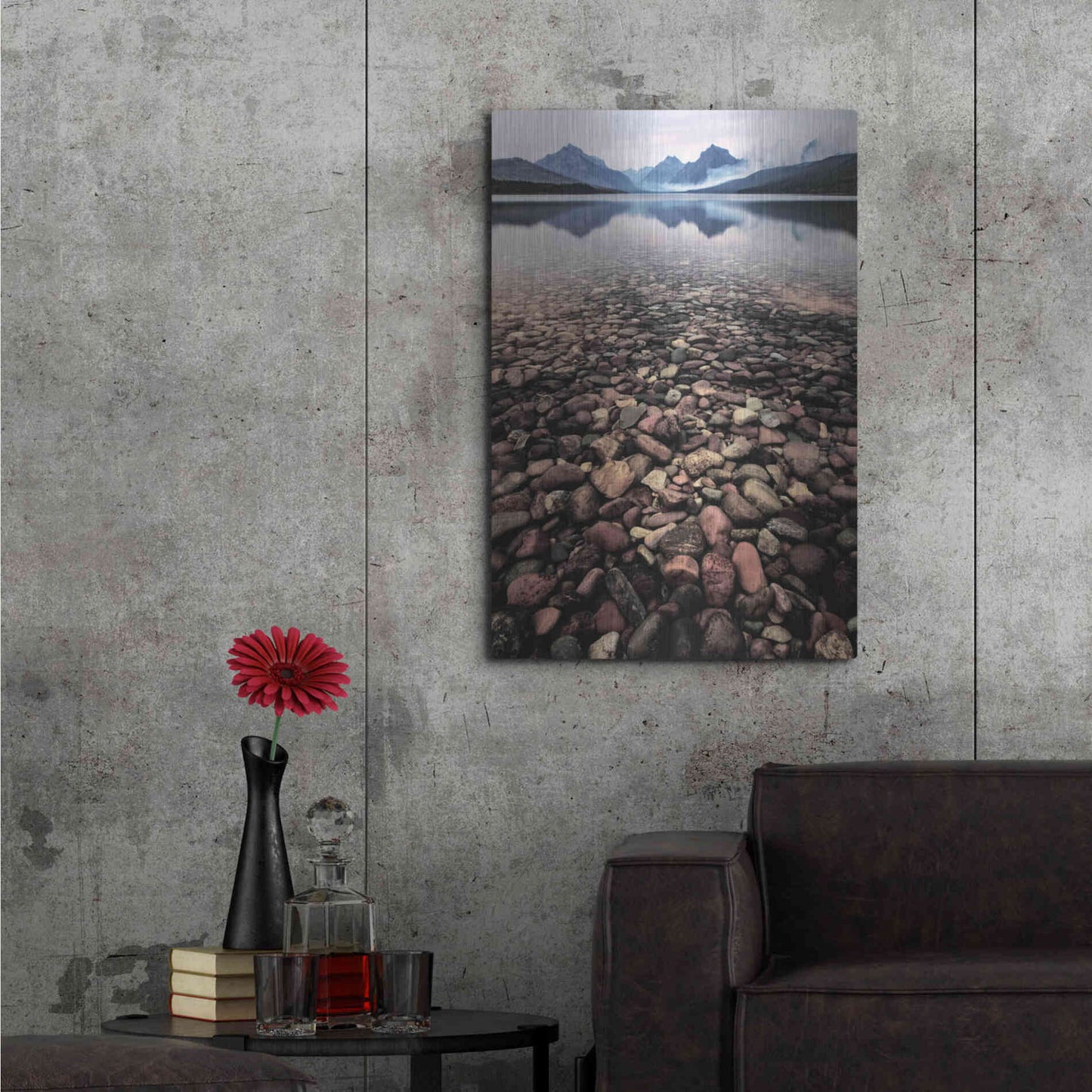 Luxe Metal Art 'Wild I' by PH Burchett, Metal Wall Art,24x36