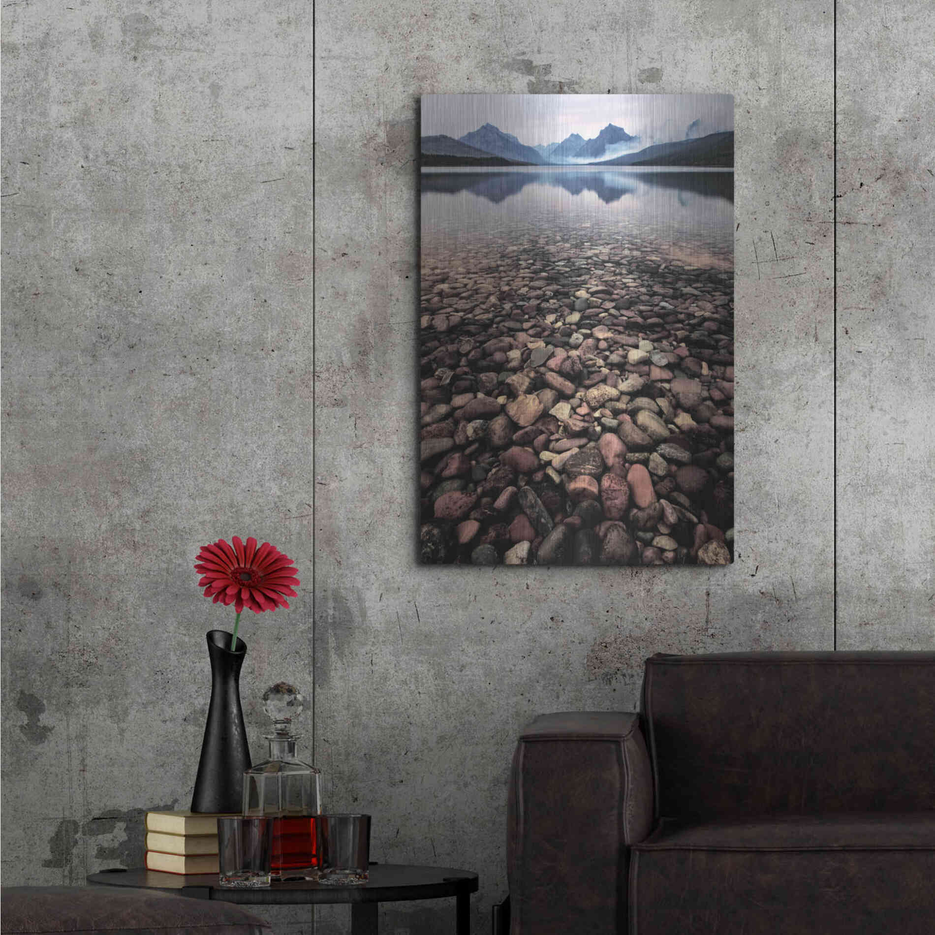 Luxe Metal Art 'Wild I' by PH Burchett, Metal Wall Art,24x36