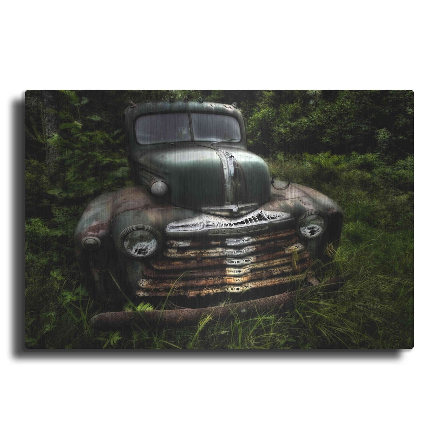 Luxe Metal Art 'Rusty Auto I' by PH Burchett, Metal Wall Art