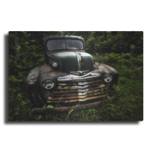 Luxe Metal Art 'Rusty Auto I' by PH Burchett, Metal Wall Art