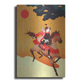 Luxe Metal Art 'Samurai' by Sai Tamiya, Metal Wall Art