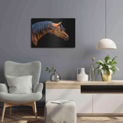 Luxe Metal Art 'Wind Swept' by PH Burchett, Metal Wall Art,24x16