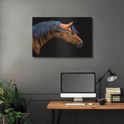 Luxe Metal Art 'Wind Swept' by PH Burchett, Metal Wall Art,36x24