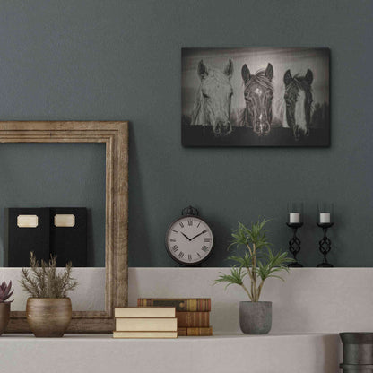 Luxe Metal Art 'Three Amigos I' by PH Burchett, Metal Wall Art,16x12