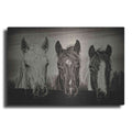 Luxe Metal Art 'Three Amigos I' by PH Burchett, Metal Wall Art