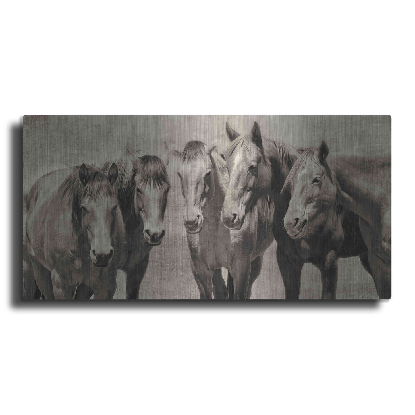 Luxe Metal Art 'Meeting of the Minds' by PH Burchett, Metal Wall Art
