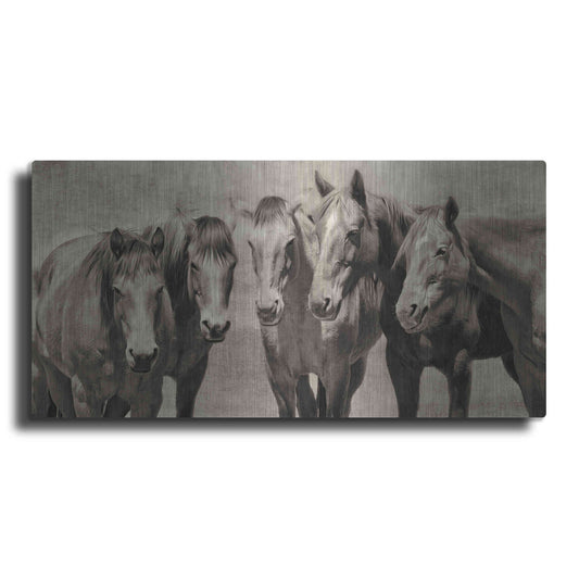 Luxe Metal Art 'Meeting of the Minds' by PH Burchett, Metal Wall Art