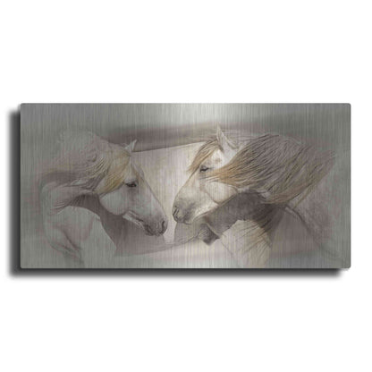 Luxe Metal Art 'Old Acquaintances' by PH Burchett, Metal Wall Art