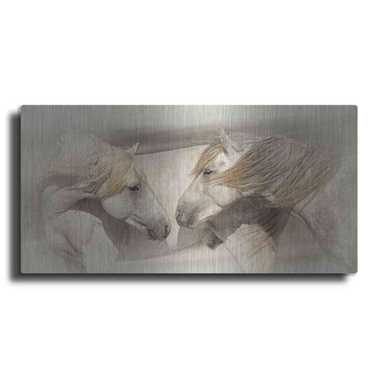 Luxe Metal Art 'Old Acquaintances' by PH Burchett, Metal Wall Art