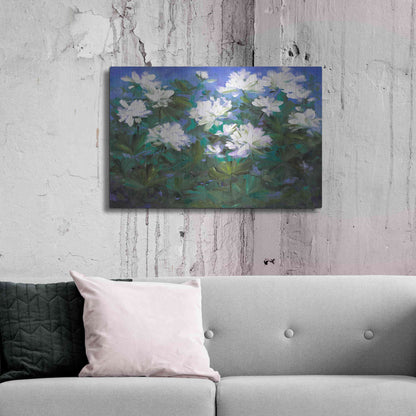 Luxe Metal Art 'Spring Flowers' by Sheila Finch, Metal Wall Art,36x24