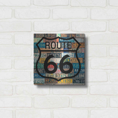 Luxe Metal Art 'Garage Sign V' by Studio W, Metal Wall Art,12x12