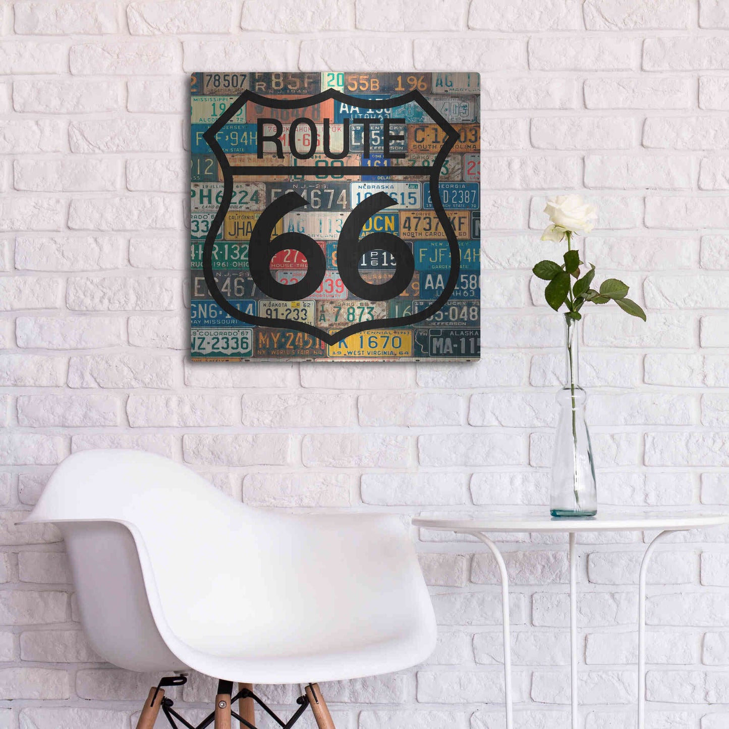Luxe Metal Art 'Garage Sign V' by Studio W, Metal Wall Art,24x24