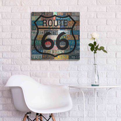 Luxe Metal Art 'Garage Sign V' by Studio W, Metal Wall Art,24x24