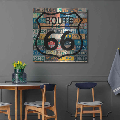 Luxe Metal Art 'Garage Sign V' by Studio W, Metal Wall Art,36x36