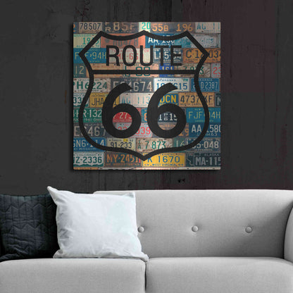 Luxe Metal Art 'Garage Sign V' by Studio W, Metal Wall Art,36x36