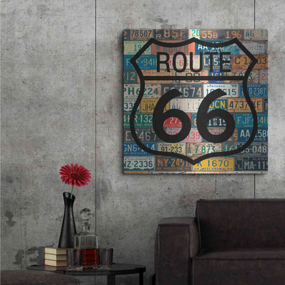 Luxe Metal Art 'Garage Sign V' by Studio W, Metal Wall Art,36x36