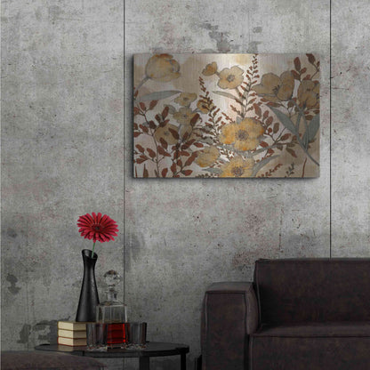 Luxe Metal Art 'Sienna Arrangement I' by Studio W, Metal Wall Art,36x24