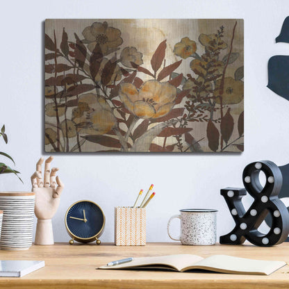 Luxe Metal Art 'Sienna Arrangement III' by Studio W, Metal Wall Art,16x12