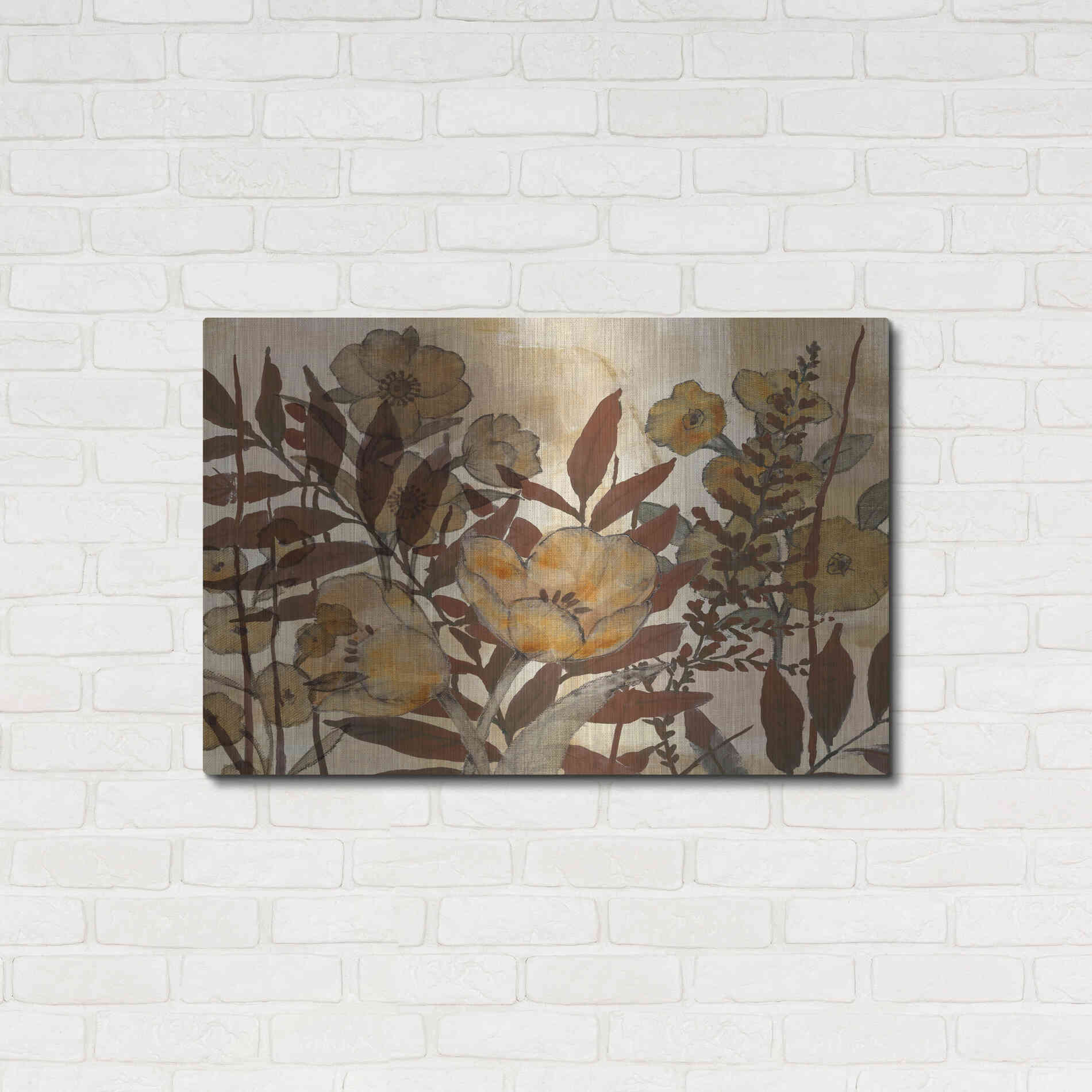 Luxe Metal Art 'Sienna Arrangement III' by Studio W, Metal Wall Art,36x24