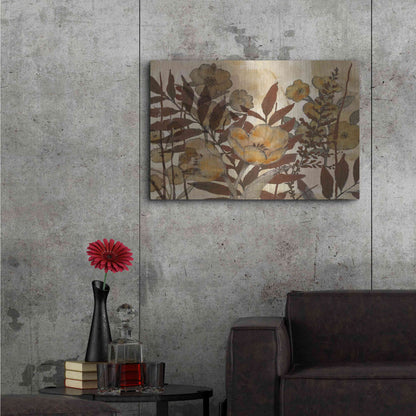 Luxe Metal Art 'Sienna Arrangement III' by Studio W, Metal Wall Art,36x24