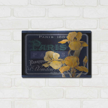 Luxe Metal Art 'Chalkboard Paris Collection A' by Studio W, Metal Wall Art,16x12