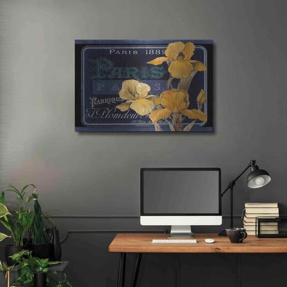 Luxe Metal Art 'Chalkboard Paris Collection A' by Studio W, Metal Wall Art,36x24