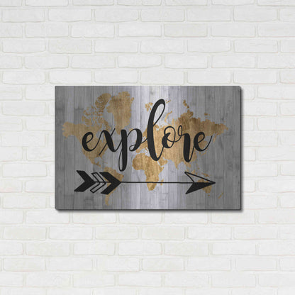Luxe Metal Art 'Young Explorer V' by Studio W, Metal Wall Art,36x24