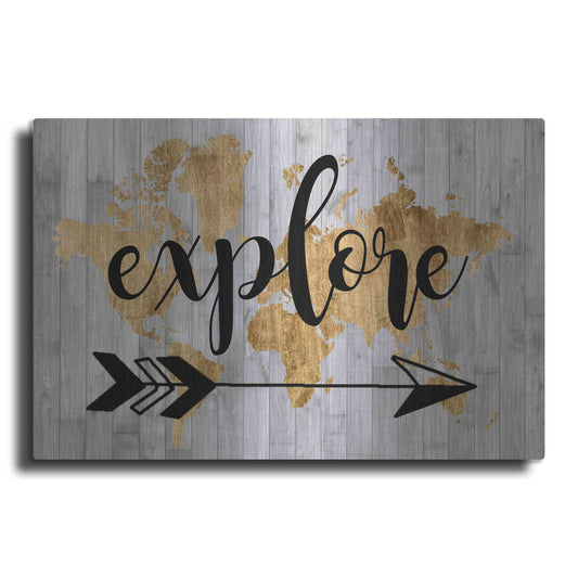 Luxe Metal Art 'Young Explorer V' by Studio W, Metal Wall Art