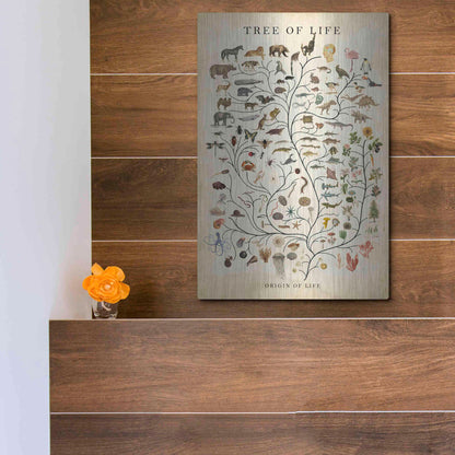 Luxe Metal Art 'Tree of Life' by Studio W, Metal Wall Art,12x16
