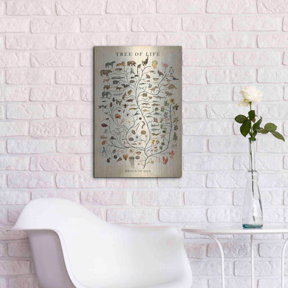 Luxe Metal Art 'Tree of Life' by Studio W, Metal Wall Art,16x24