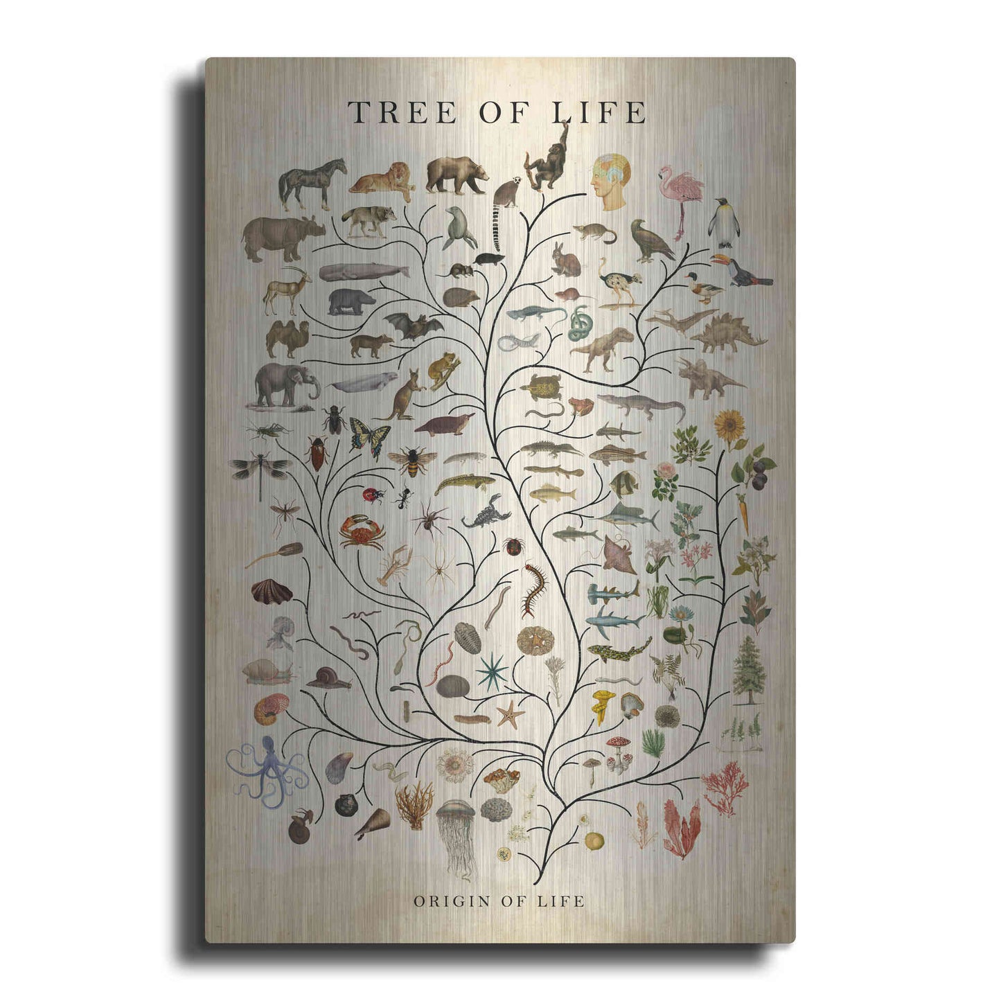 Luxe Metal Art 'Tree of Life' by Studio W, Metal Wall Art
