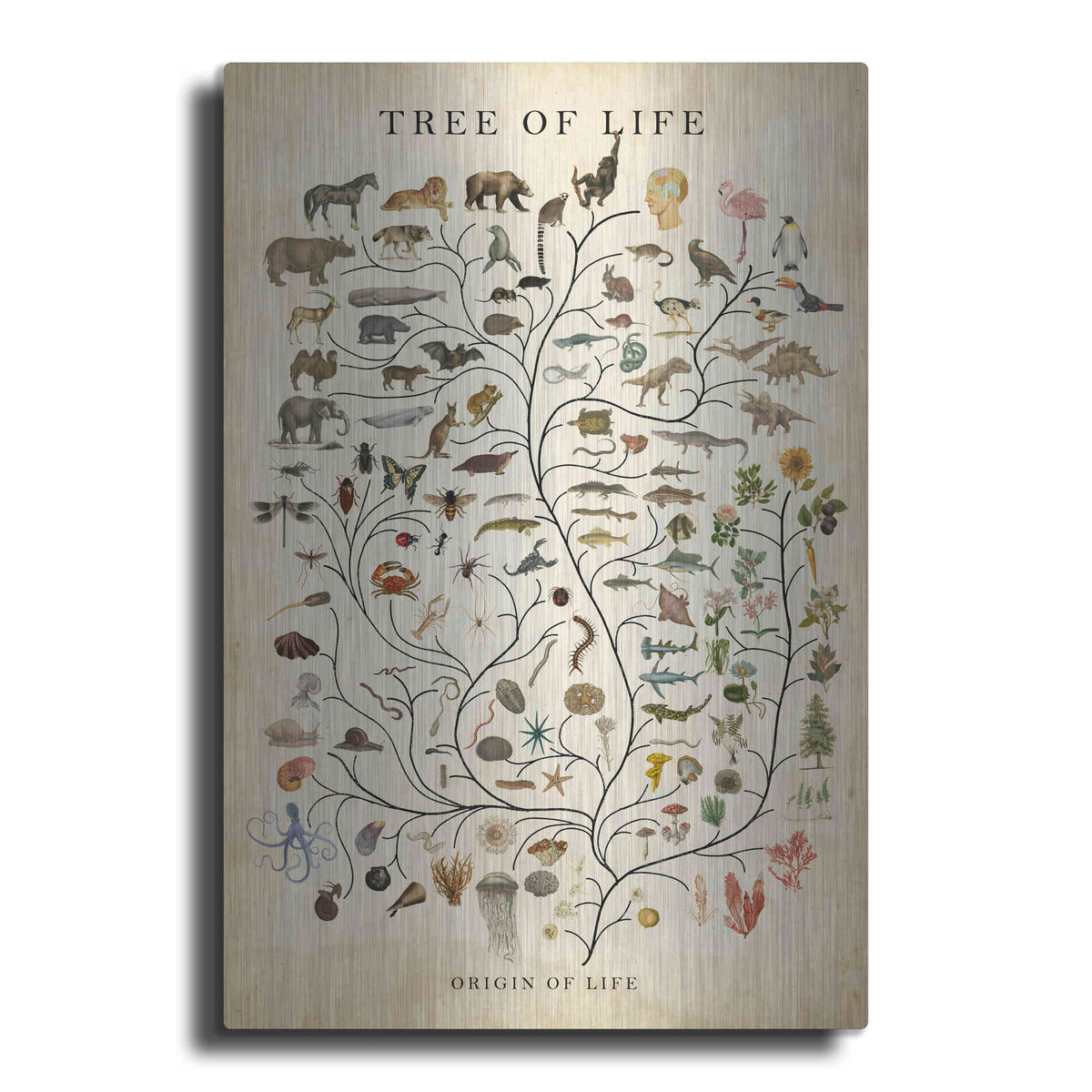 Luxe Metal Art 'Tree of Life' by Studio W, Metal Wall Art