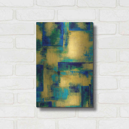 Luxe Metal Art 'Unconditional I' by Renee W Stramel, Metal Wall Art,12x16