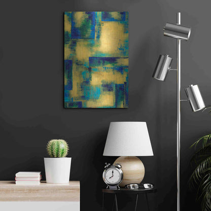 Luxe Metal Art 'Unconditional I' by Renee W Stramel, Metal Wall Art,16x24